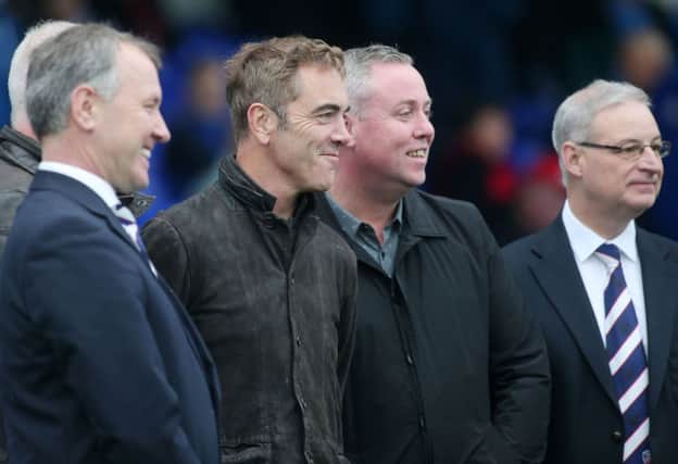 Actor and Coleraine supporter James Nesbitt pictured at last Saturday's match against Glenavon. 
Picture by Jonathan Porter/Press Eye