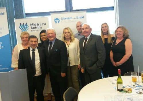 Target topping performance celebrated at Slemish n tha Braid Credit Union