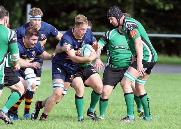 Banbridge RFC are set to host Backrock at Rifle Park on Saturday afternoon. Picture by Freddie Parkinson/Press Eye