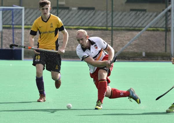 Banbridge HC are hoping to make it a winning start to their EHL campaign on Saturday. Pic: Rowland White / Presseye