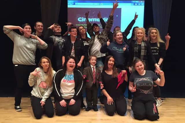 Dungannon actor James Stockdale joined South West Colleges performing arts students to talk about Cinemagic