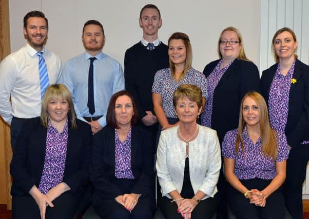 Staff of Portadown Credit Union. INPT41-201.
