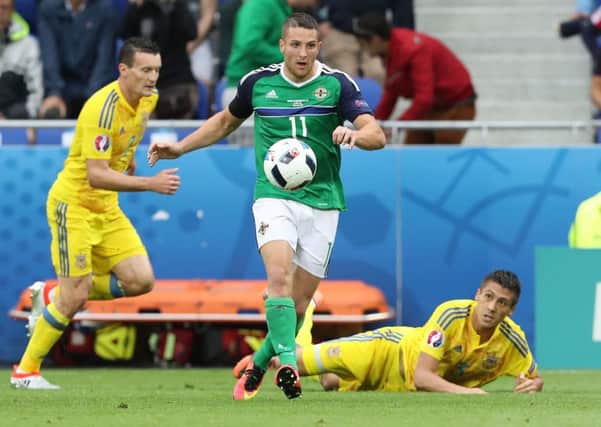 Could Conor Washington grab a start on Saturday night? Pic: INPHO/Presseye/William Cherry