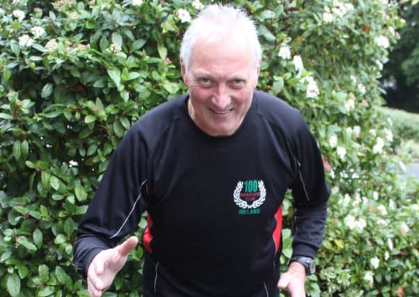Thomas McDonald, who has covered 70,000 miles in 35 years running marathons.