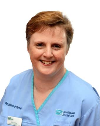 Macmillan uro-oncology project nurse, Kirsty McKay.