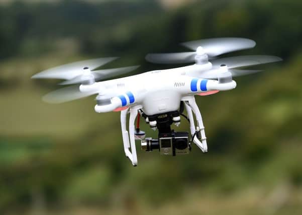 The PSNI has spoken to the owner of the drone. Photo: P.A. Wire