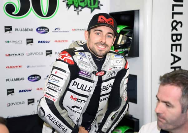 MotoGP rider Eugene Laverty.