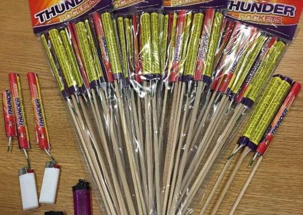 Fireworks seized by police in Magherafelt