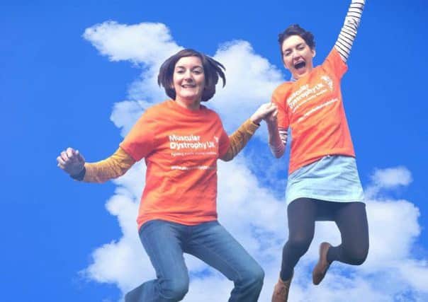 Denise Murtagh and Alanna Collins have joined Team100s sky dive