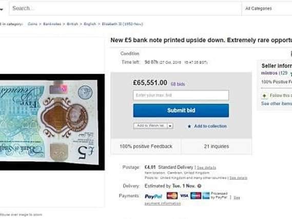 The eBay auction has been pulled from the site, but many copy-cat versions are now online
