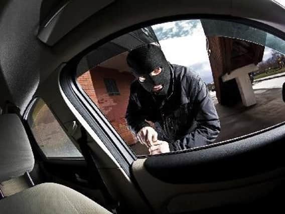 Opportunist thieves are targeting cars