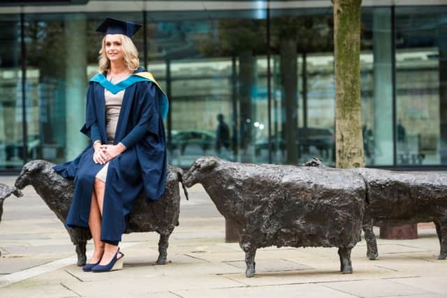 Diane Gibb, Bachelor of Arts (Hons) in Business Studies. Picture: Elaine Hill