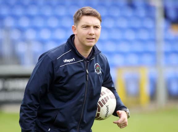 Institute manager Kevin Deery was disappointed after their defeat to Warrenpoint Town.