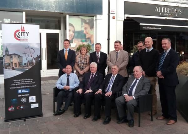 Members at the launch of Northern Ireland's first Retail Crime Audit.