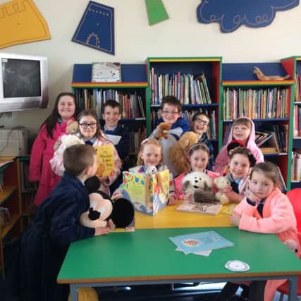 Pupils pictured during World Book Day.