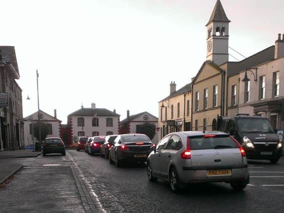 Traffic congestion is now a common sight after the opening of the Magherafelt bypass