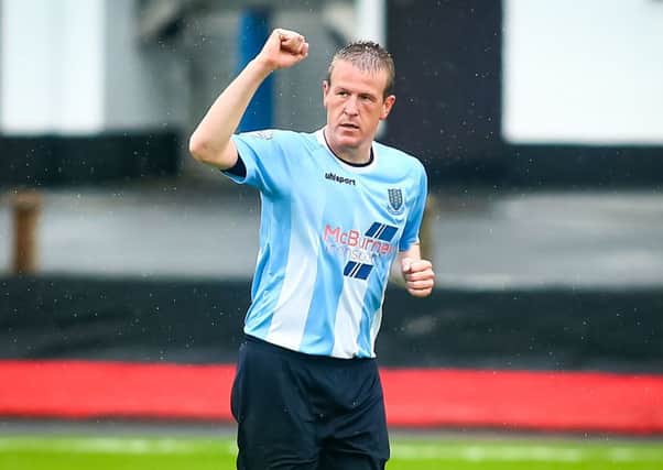 Ballymena's Allan Jenkins fancies his side's chances against anyone at the minute. Photo by Kevin Scott / Presseye.