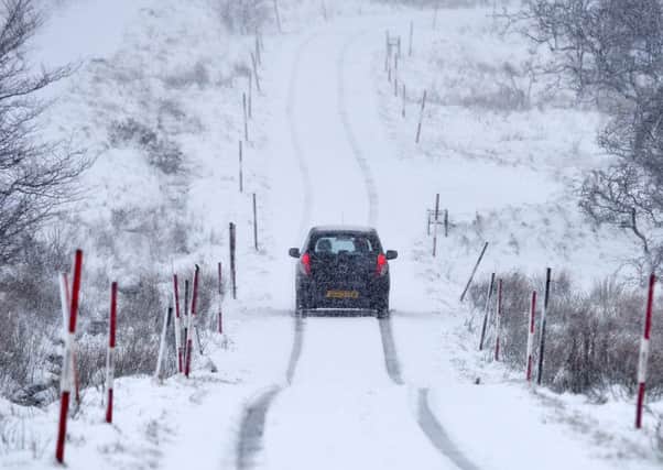 Snowy conditions on Divis Mountain. 
Photo Colm Lenaghan/Pacemaker Press