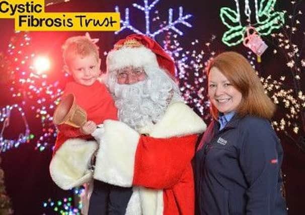 Santa Claus is coming to town with help from the Cystic Fibrosis Trust.