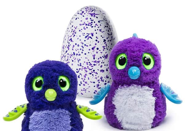 Hatchimals are one of the leading toys this year