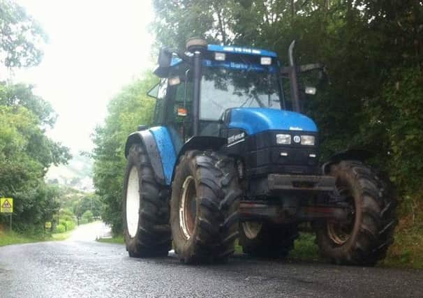 The tractor has now been recovered
