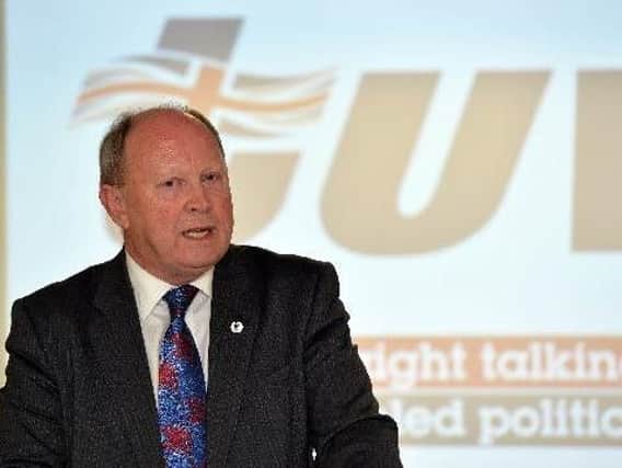 TUV leader Jim Allister "shocked and disappointed"