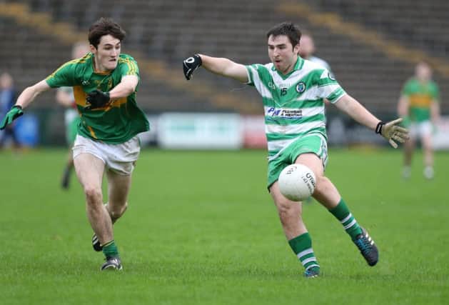 Eunan Murray hit three goals as Faughanavle won a thrilling Under 21 final against St. Colm's, Banagher.