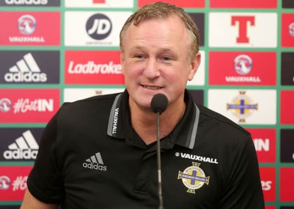 O'Neill was quizzed on the rumours at his pre-match press conference ahead of his side's friendly against Croatia.  Picture by William Cherry/Press Eye.