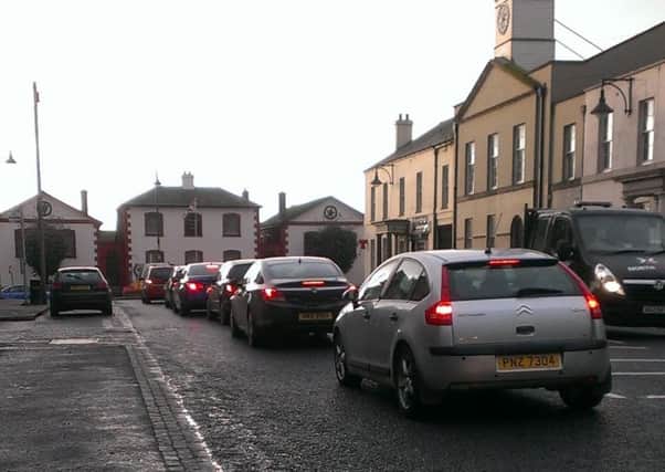 Traffic congestion is now a common sight after the opening of the Magherafelt bypass