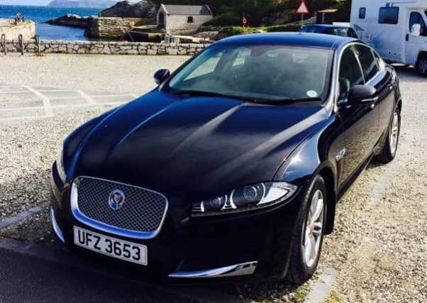 Jaguar stolen from M&S Newtownabbey. INNT 47-810CON