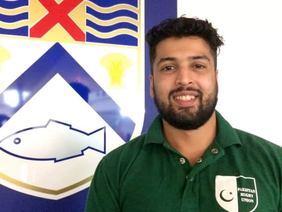 Coleraine man Mo Akbar who recently represented Pakistan.