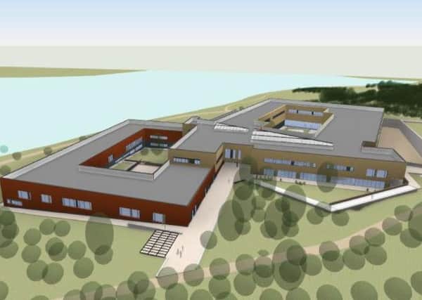A view of the proposed new SRC campus.
