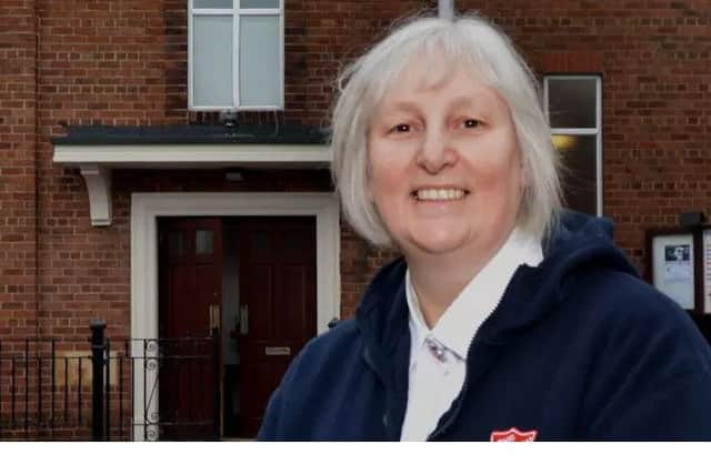 Captain Sue Whitla of The Salvation Army. INPT47