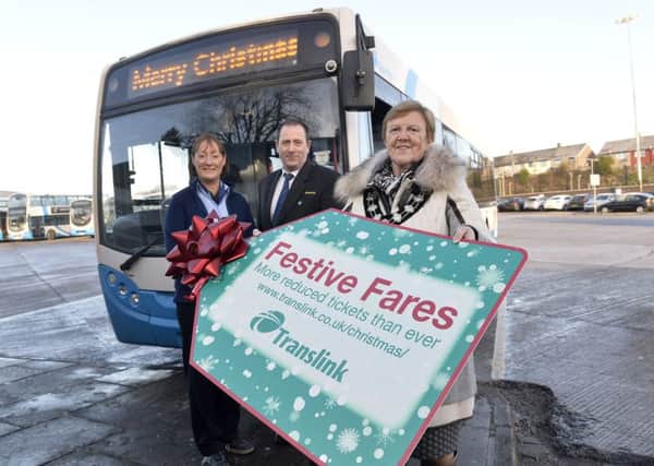 This Christmas will see Translink, Northern Irelands Public Transport Provider, introduce more discounted fares than ever to ensure shoppers and commuters can make their all-important journeys over the festive period.