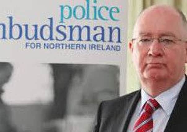 Police Ombudsman, Dr Michael Maguire,