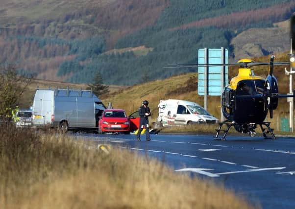 One person has died as a result of a three vehicle collision on the Glenshane Pass. (Photo Colm Lenaghan/Pacemaker Press)