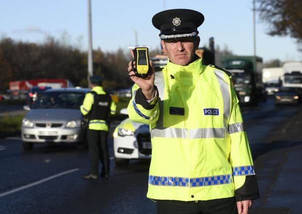Pacemaker Press 23/11/2016
ACC Alan Todd as Police launch  the annual winter drink drive operation in East Belfast on Thursday ,  and from midnight will be using new legislation which gives them the powers to perform random breath tests at vehicle checkpoints.
Assistant Chief Constable Alan Todd explained, "Our basic message remains the same; there is no safe limit, so never EVER drink and drive. This new legislation gives police another tool that will hopefully help us to prevent people taking life-threatening, unacceptable, simply stupid risks.
Pic Colm Lenaghan/Pacemaker