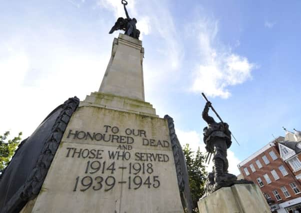 The War Memorial in the Diamond, Derry. DERR3715GS099