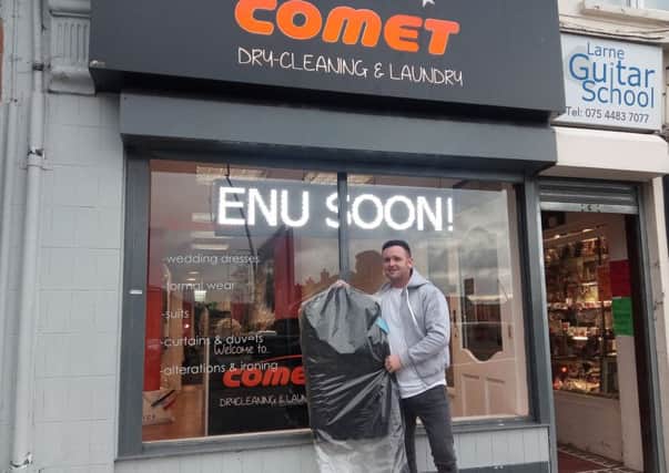Owner of Comet Dry Cleaning and Launderette Philip Clarke. INLT-51-701-con