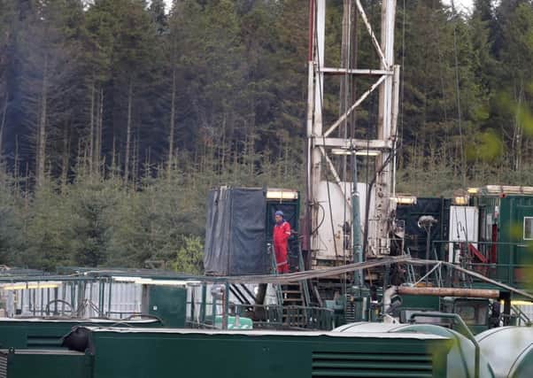 The site of an oil drilling operation at Woodburn Forest. INCT 21-724-CON