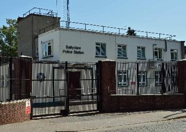 Ballyclare Police Station.