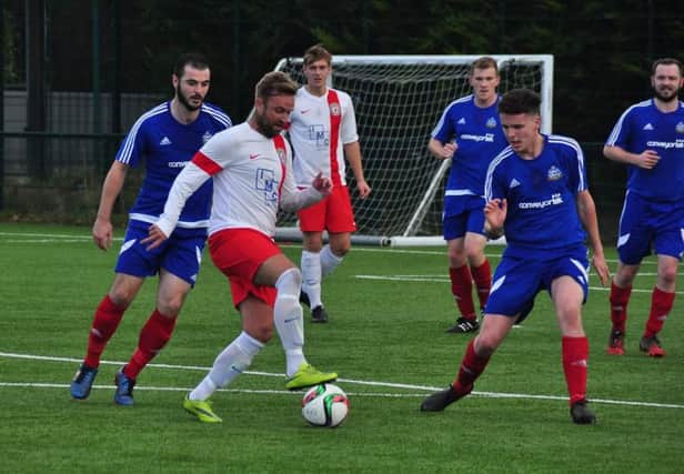 Saturday was another impressive display from Player-manager Lee Feeney and  Banbridge Rangers.