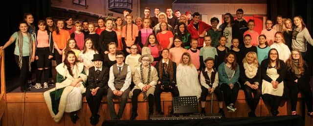 The cast and crew of Christmas, past and present.