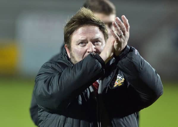 Portadown manager Niall Currie. Pic by PressEye Ltd.