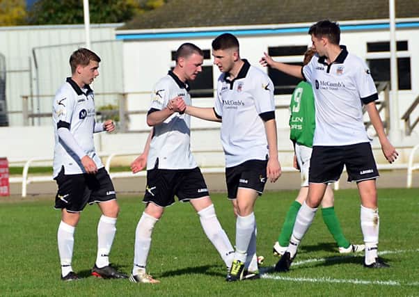 Lisburn Distillery are due to face Banbridge Town on New Year's Eve. US4316-403PM Pic by Paul Murphy