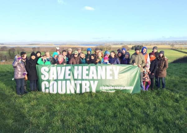 Trekkers urge Stormont to Save Heaney Country during New Year walk