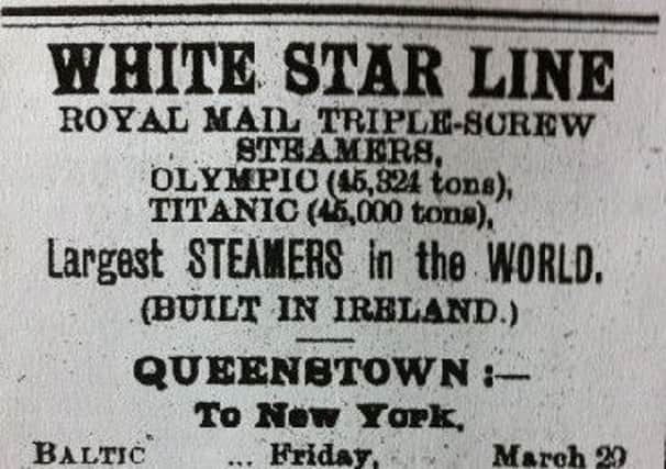 Have youTitanic tales to tell? (Editorial Image).