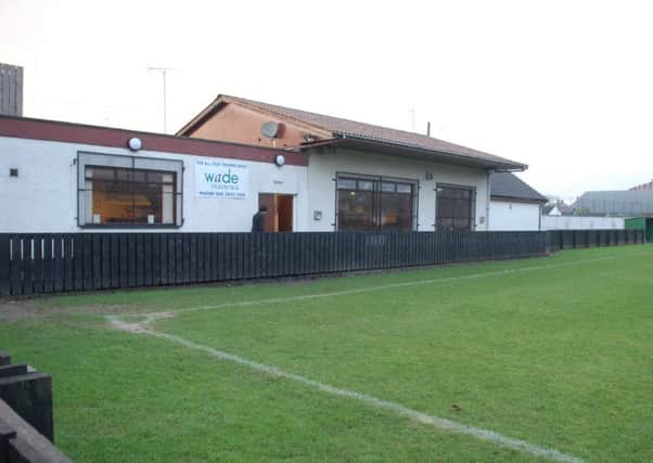 Crystal Park, home of Banbridge Town FC.