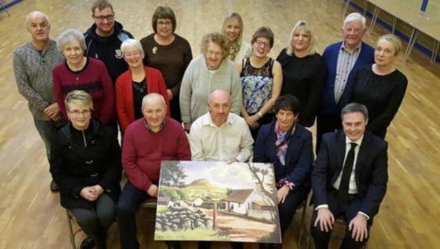 Ballykeel 1 Moving Forward Community Group hosted an event to celebrating their landscape painting course.
