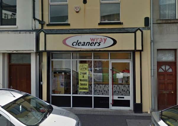 Wray Dry Cleaners, Portadown. Picture Google Images